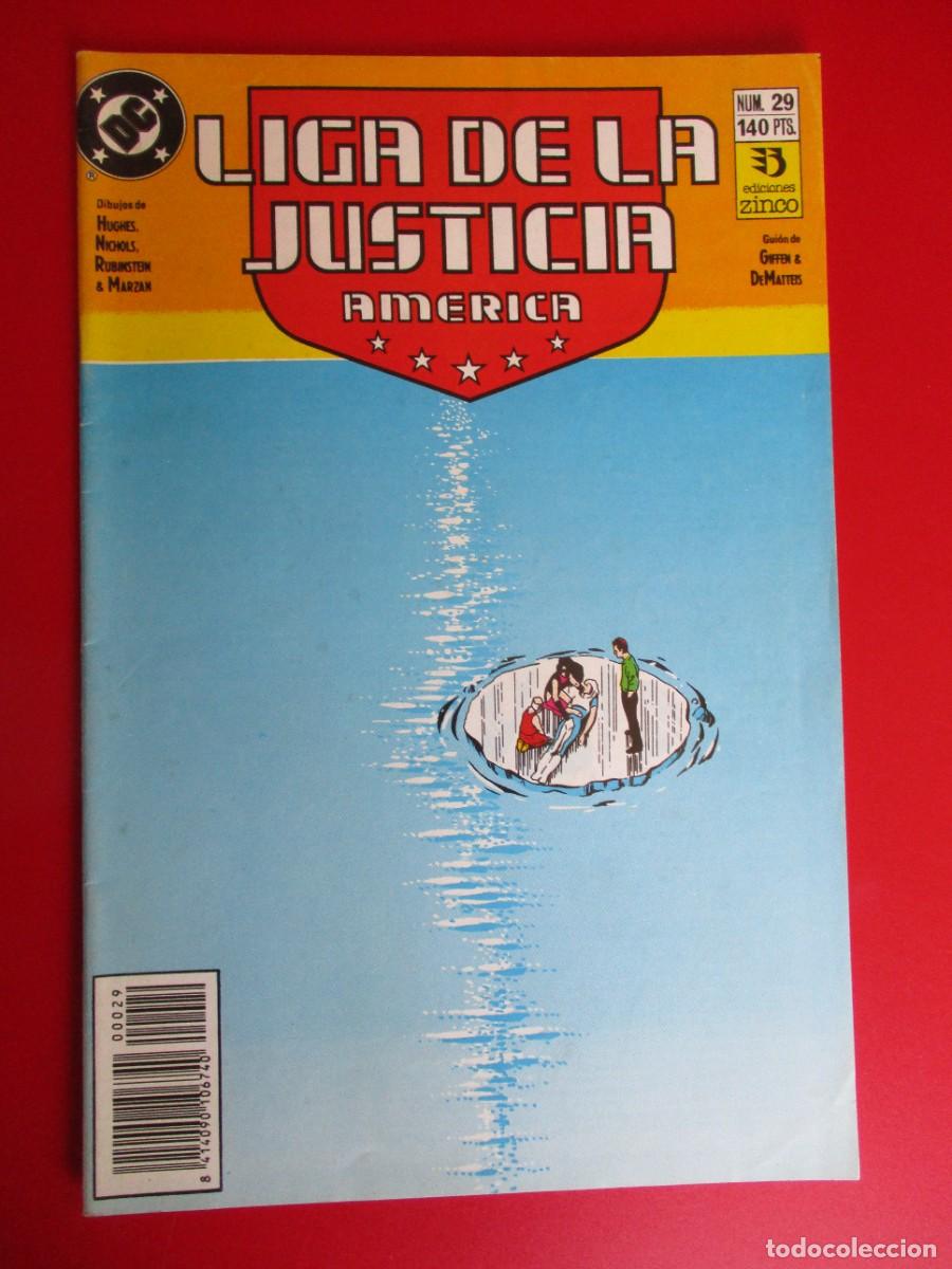 C&oacute;mics: LIGA DE LA JUSTICIA / INTERNACIONAL / AMERICA (1988, ZINCO) 29 &middot; VIII-1990 &middot; LIGA DE LA JUSTICIA AME