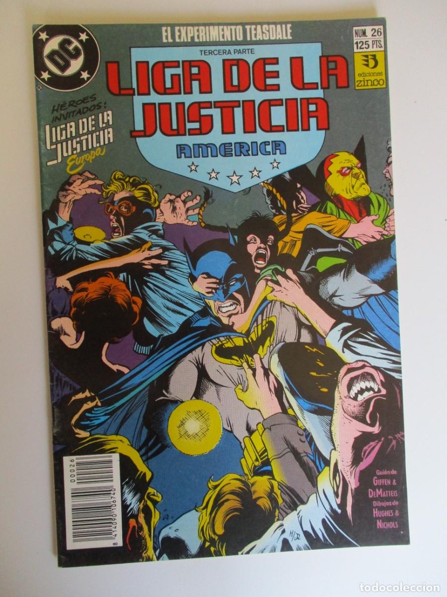 C&oacute;mics: LIGA DE LA JUSTICIA / INTERNACIONAL / AMERICA (1988, ZINCO) 26 &middot; V-1990 &middot; LIGA DE LA JUSTICIA AMERIC