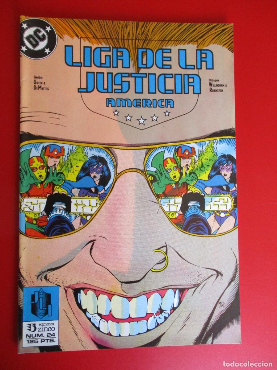 C&oacute;mics: LIGA DE LA JUSTICIA / INTERNACIONAL / AMERICA (1988, ZINCO) 24 &middot; III-1990 &middot; LIGA DE LA JUSTICIA AME