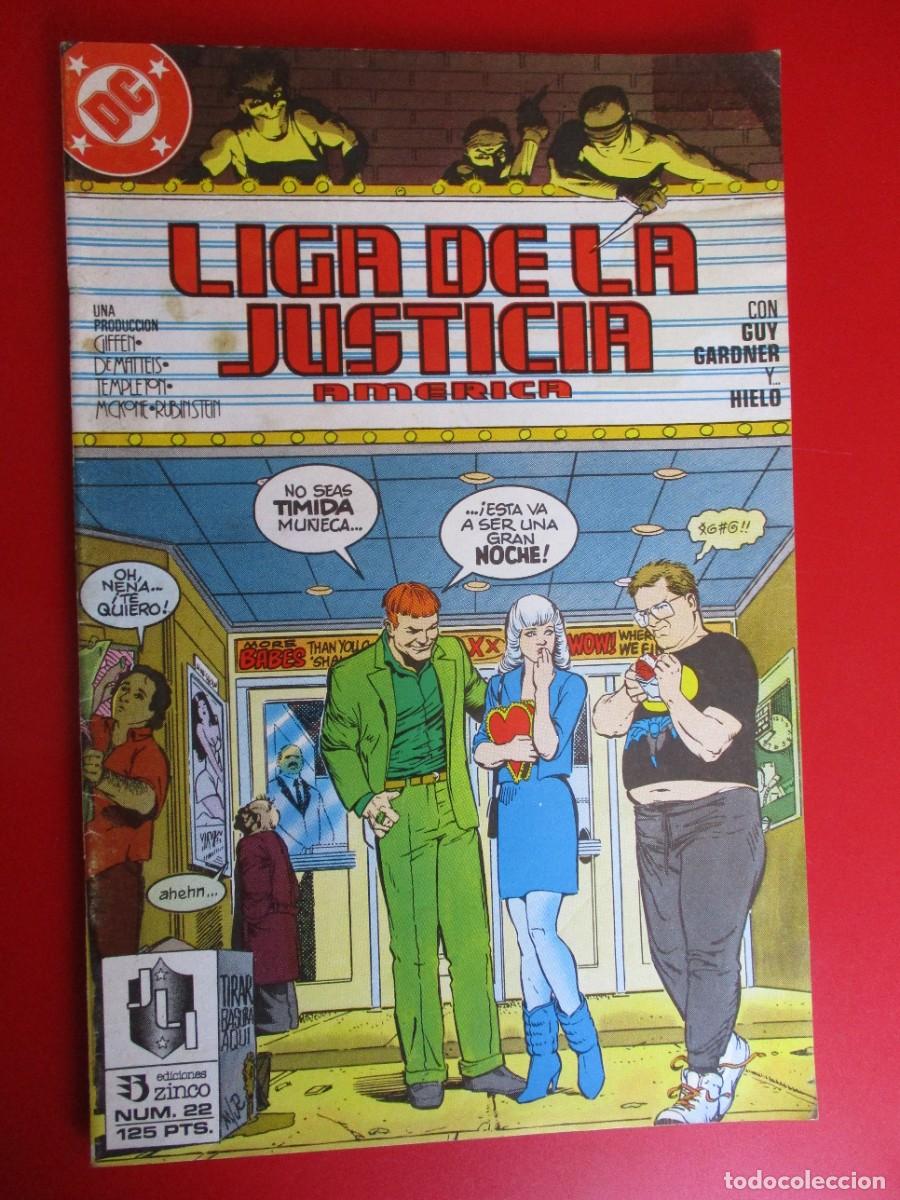 C&oacute;mics: LIGA DE LA JUSTICIA / INTERNACIONAL / AMERICA (1988, ZINCO) 22 &middot; I-1990 &middot; LIGA DE LA JUSTICIA AMERIC