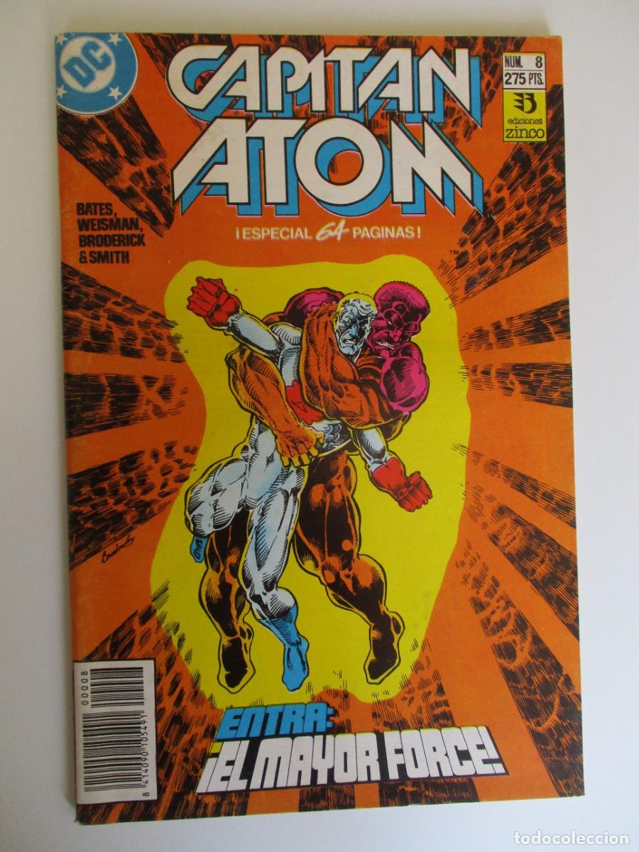 C&oacute;mics: CAPITAN ATOM (1989, ZINCO) 8 &middot; VII-1990 &middot; ESPECIAL 64 PAGINAS