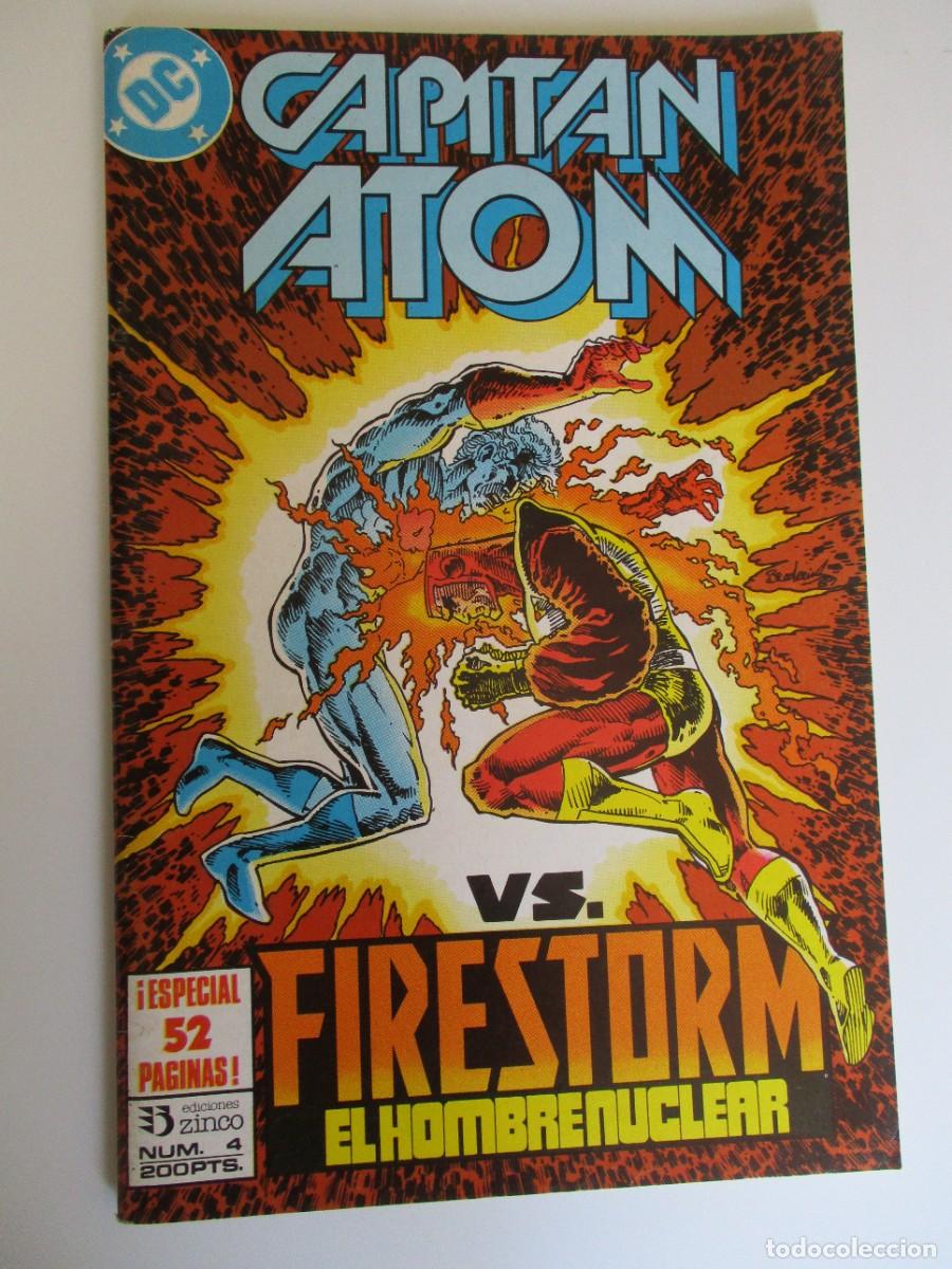 C&oacute;mics: CAPITAN ATOM (1989, ZINCO) 4 &middot; III-1990 &middot; ESPECIAL 52 PAGINAS