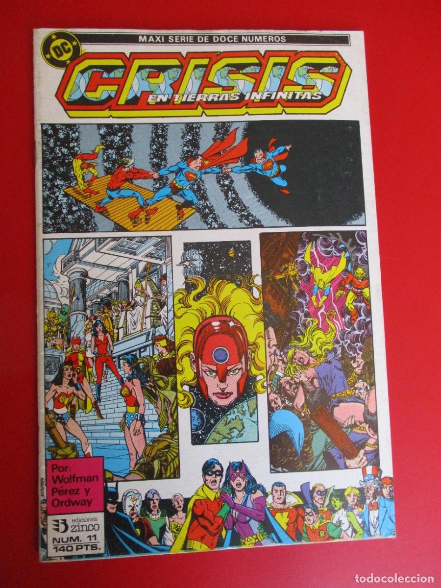 C&oacute;mics: CRISIS EN TIERRAS INFINITAS (1987, ZINCO) 11 &middot; 1987 &middot; CRISIS EN TIERRAS INFINITAS