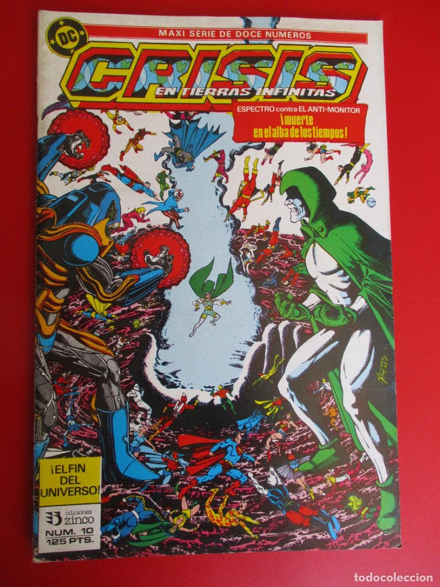 C&oacute;mics: CRISIS EN TIERRAS INFINITAS (1987, ZINCO) 10 &middot; 1987 &middot; CRISIS EN TIERRAS INFINITAS