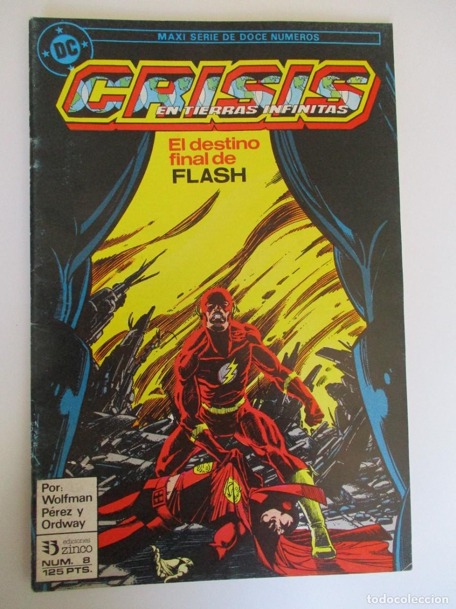 C&oacute;mics: CRISIS EN TIERRAS INFINITAS (1987, ZINCO) 8 &middot; 1987 &middot; CRISIS EN TIERRAS INFINITAS