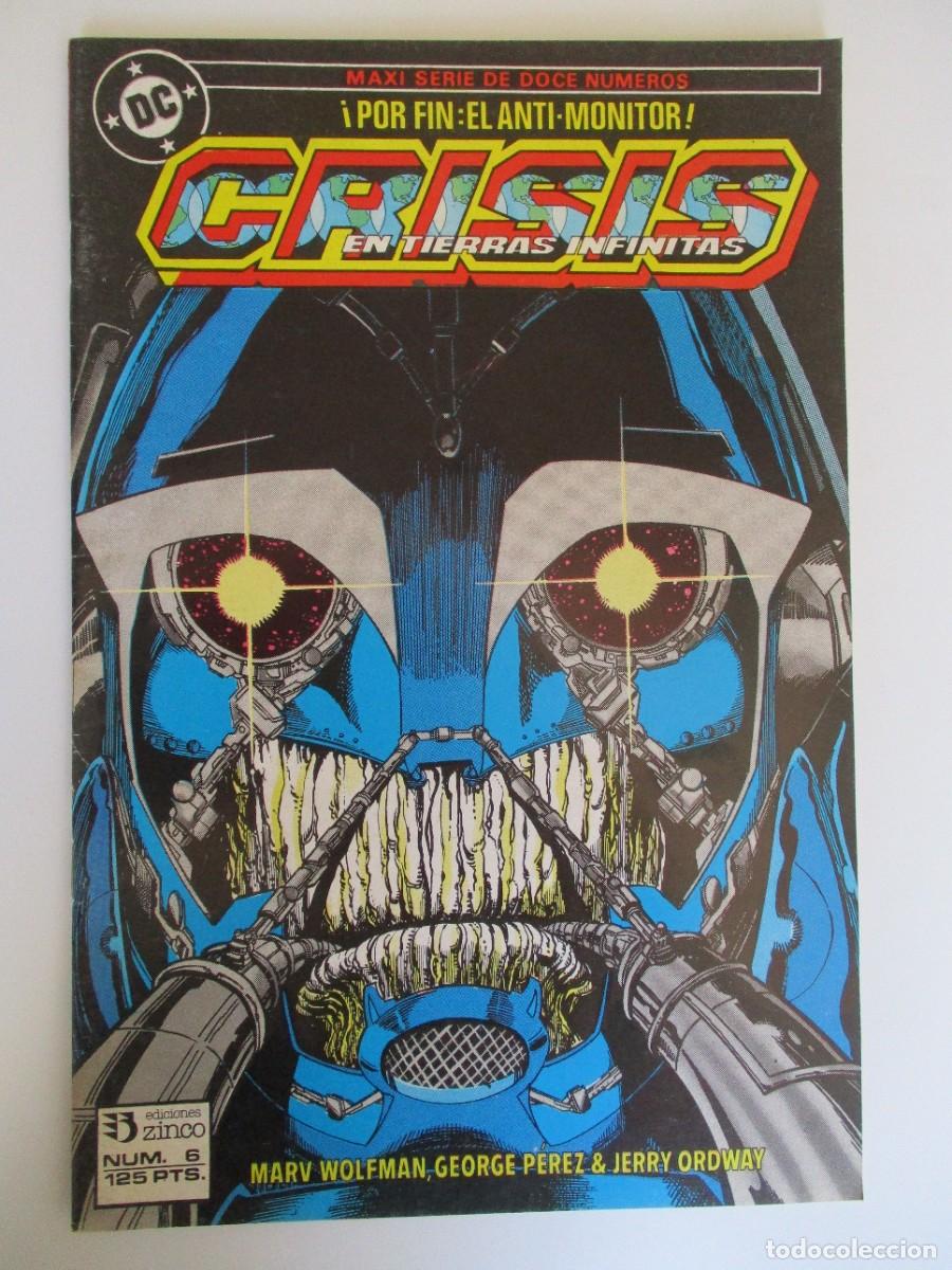 C&oacute;mics: CRISIS EN TIERRAS INFINITAS (1987, ZINCO) 6 &middot; 1987 &middot; CRISIS EN TIERRAS INFINITAS