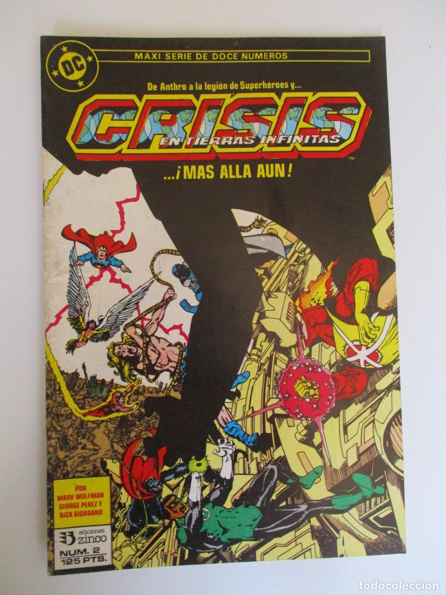 C&oacute;mics: CRISIS EN TIERRAS INFINITAS (1987, ZINCO) 2 &middot; 1987 &middot; CRISIS EN TIERRAS INFINITAS