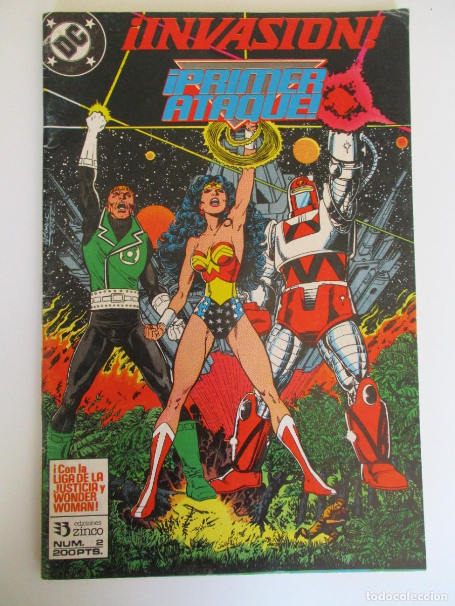 C&oacute;mics: INVASION (1990, ZINCO) 2 &middot; 1990 &middot; PRIMER ATAQUE - Foto 1