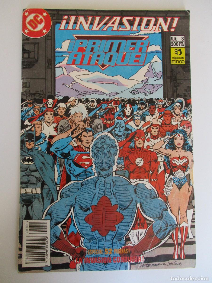 C&oacute;mics: INVASION (1990, ZINCO) 3 &middot; 1990 &middot; PRIMER ATAQUE - Foto 1