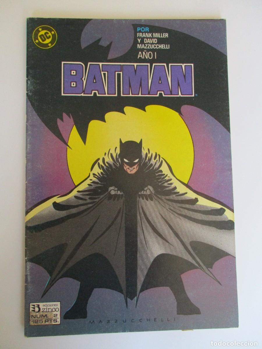 C&oacute;mics: BATMAN A&Ntilde;O UNO I DC ZINCO n&ordm; 2 POR FRANK MILLER Y DAVID MAZZUCCHELLI