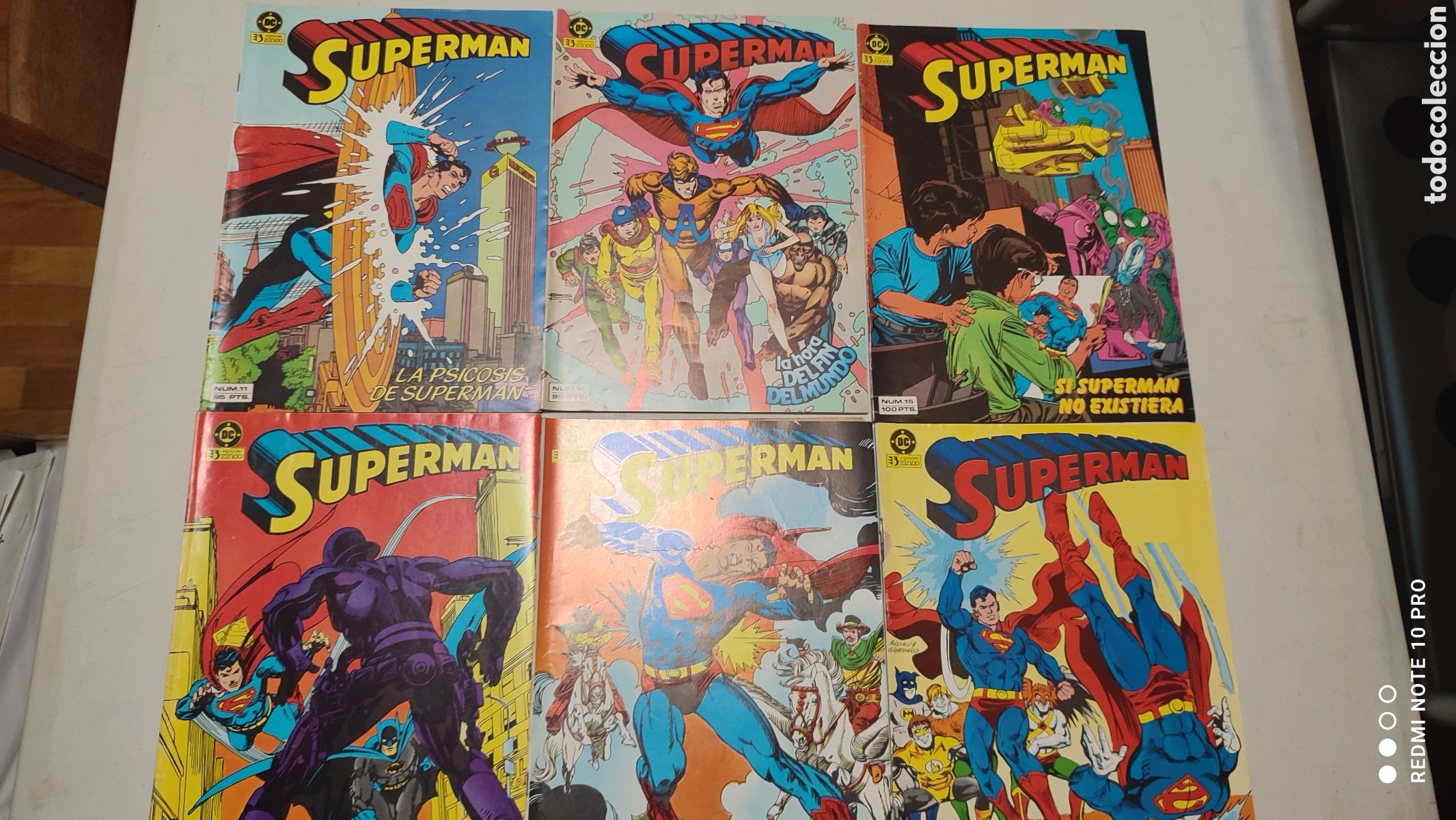 C&oacute;mics: LOTE DE SUPERMAN DE EDICIONES ZINCO