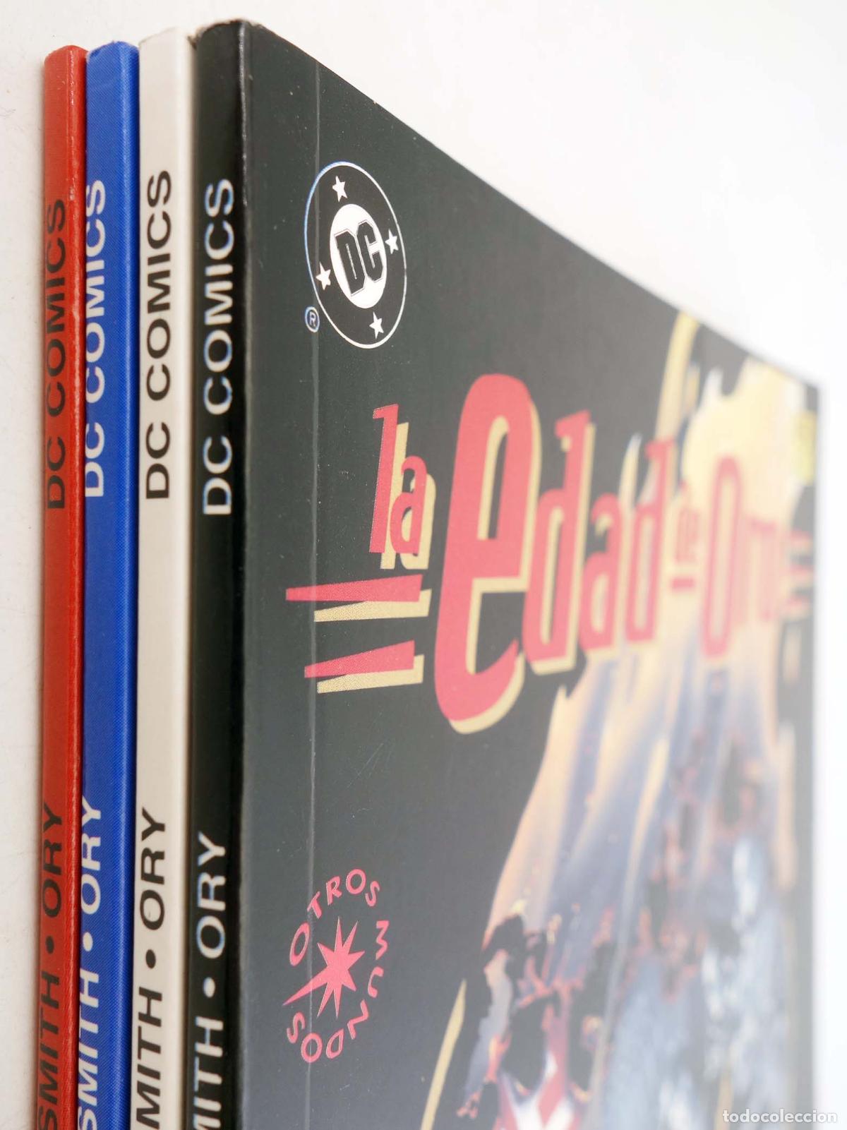 C&oacute;mics: JLA LA EDAD DE ORO 1 A 4. COMPLETA. Zinco, 1993 - Foto 4