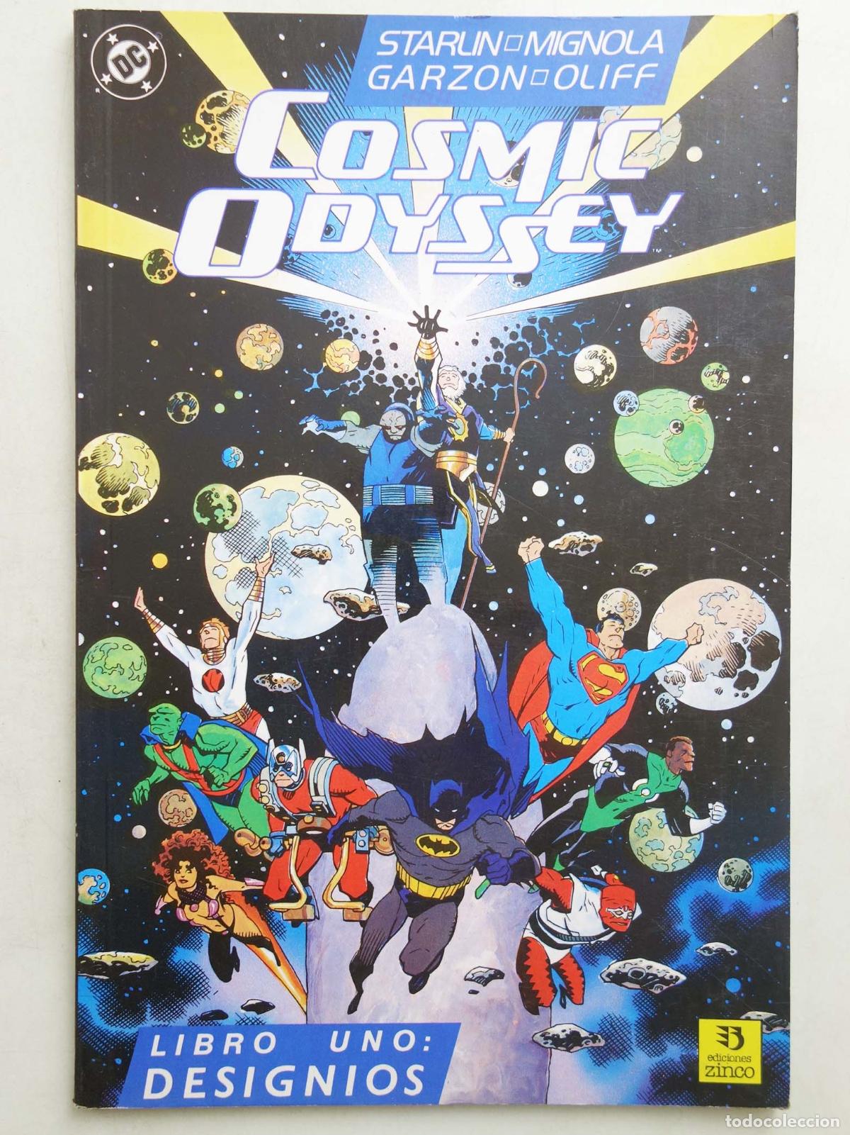 C&oacute;mics: COSMIC ODYSSEY 1 (Jim Starlin/Mignola) Zinco, 1989