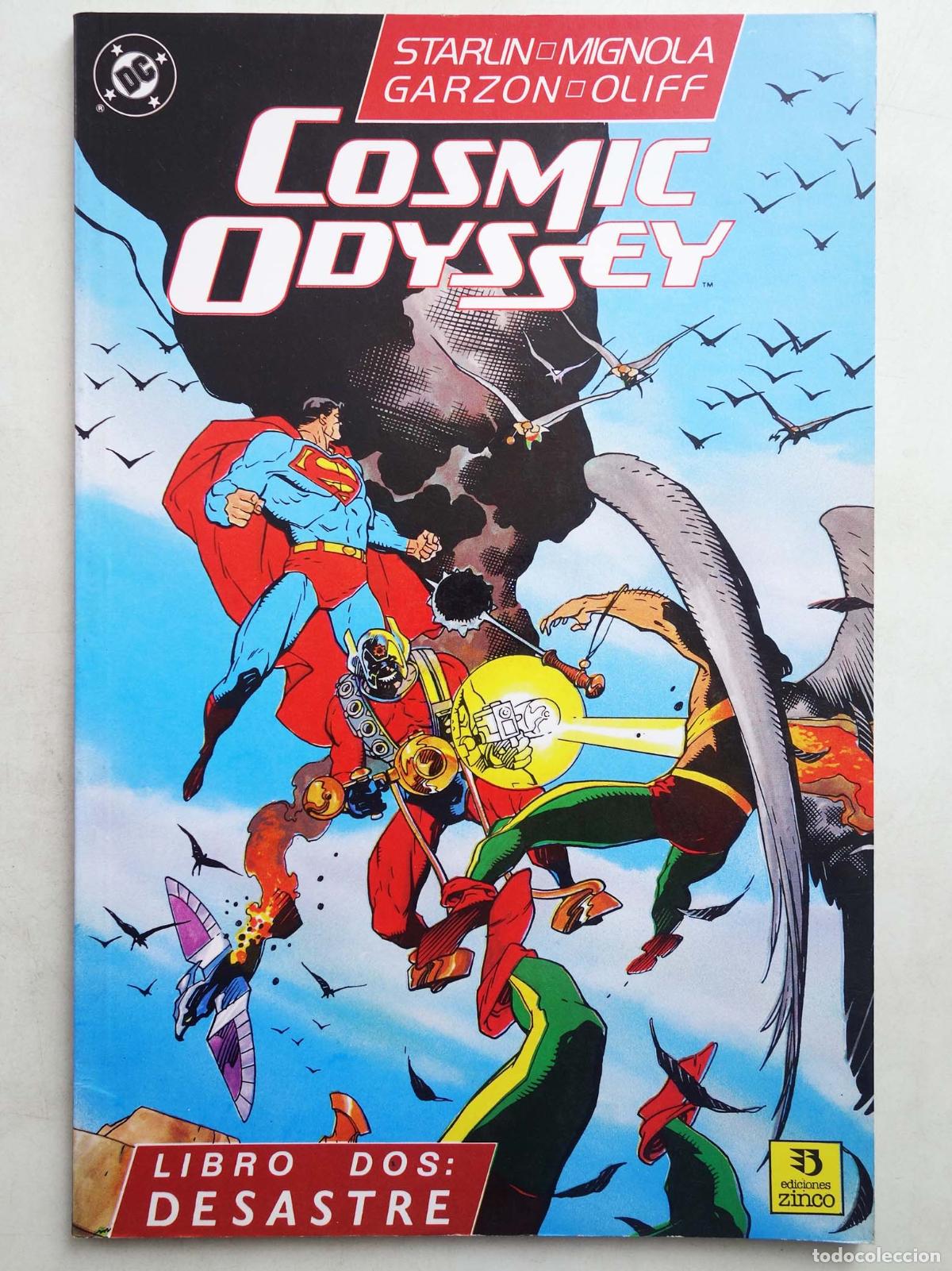 C&oacute;mics: COSMIC ODYSSEY 2 (Jim Starlin/Mignola) Zinco, 1990