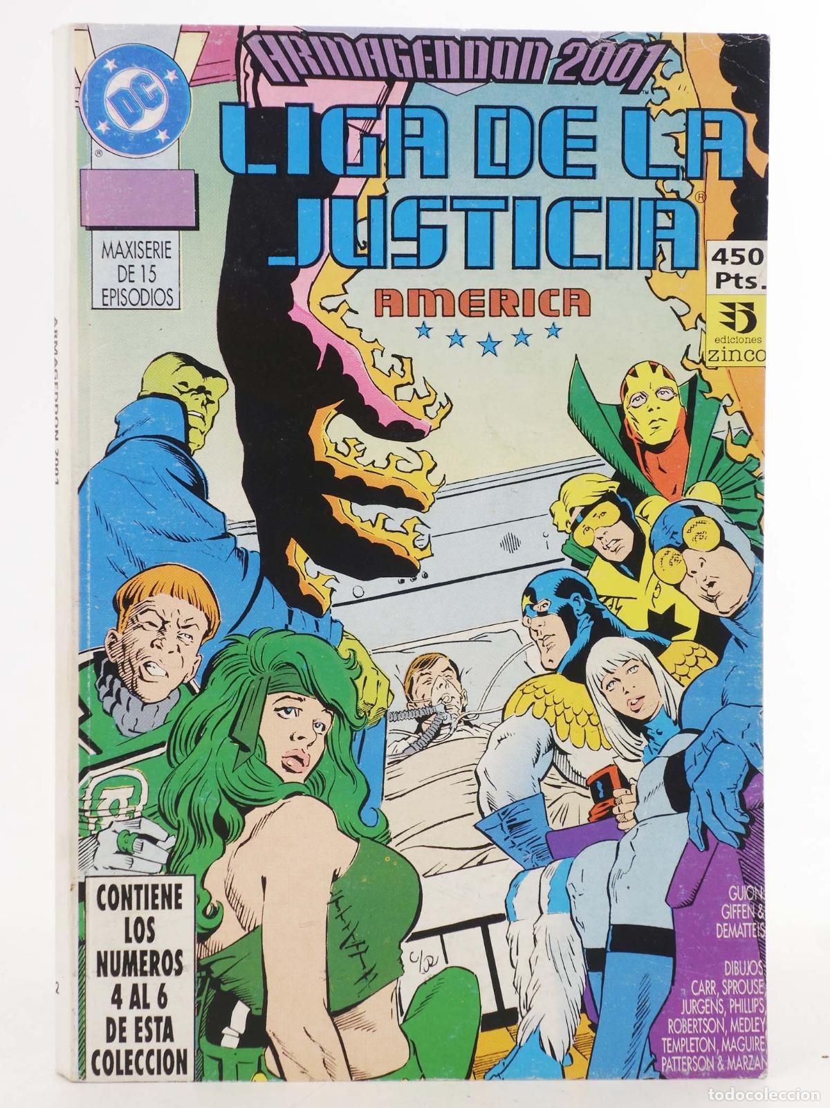 C&oacute;mics: ARMAGEDDON 2001 4 A 6. RETAPADO. Zinco, 1993