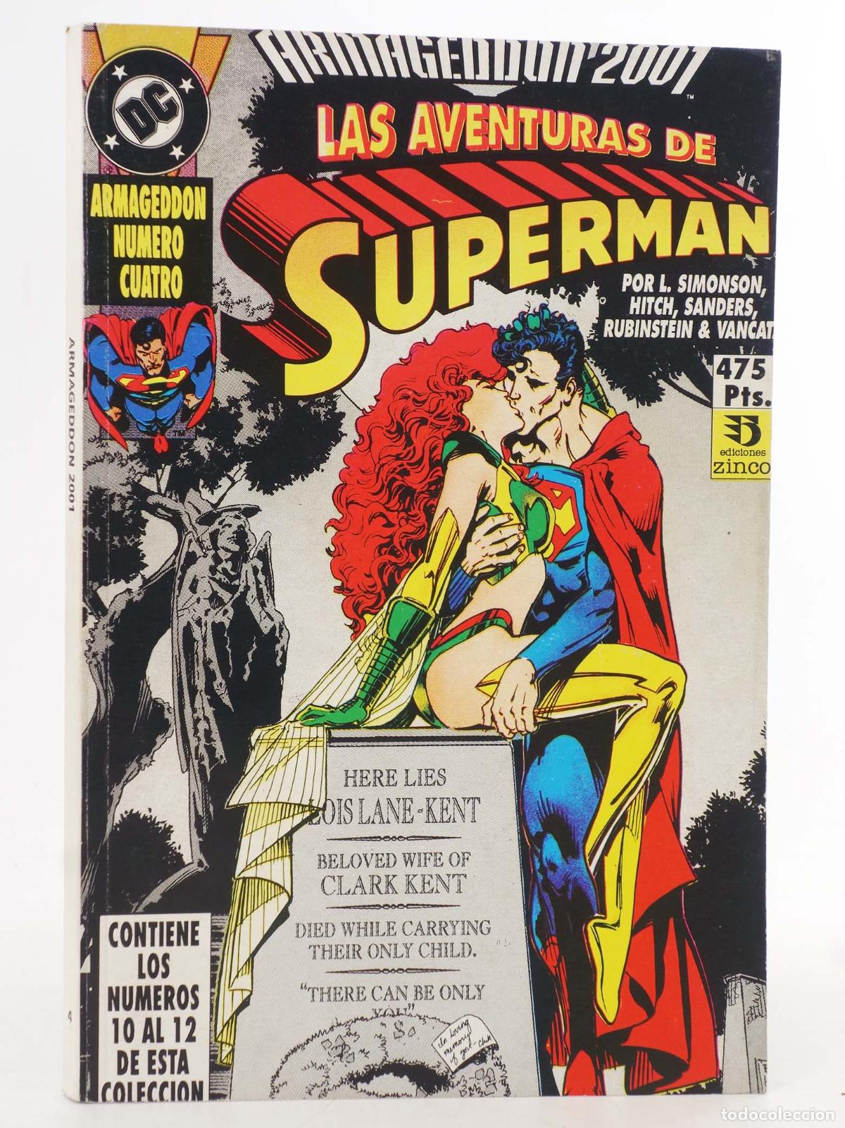 C&oacute;mics: ARMAGEDDON 2001 10 A 12. RETAPADO. Zinco, 1993