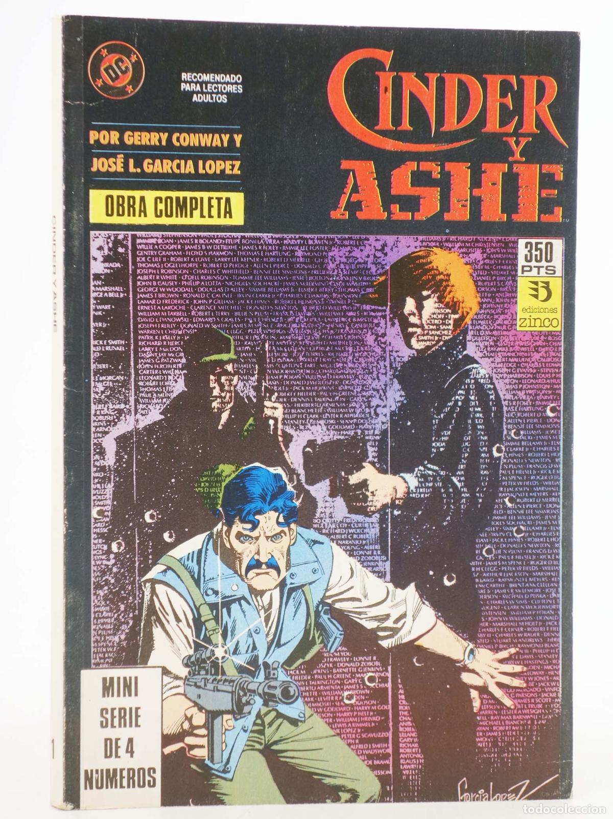 C&oacute;mics: CINDER Y ASHE 1 A 4. COMPLETA EN UN RETAPADO. Zinco, 1990
