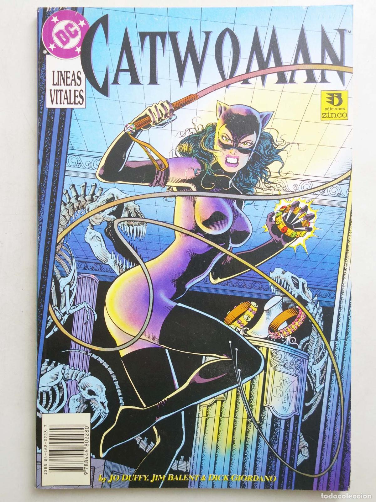 C&oacute;mics: CATWOMAN LINEAS VITALES. Zinco, 1994