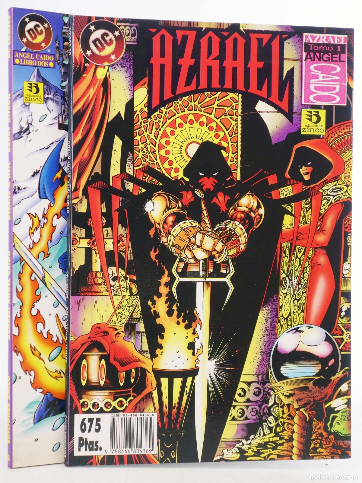 C&oacute;mics: AZRAEL &Aacute;NGEL CAIDO 1 A 2. COMPLETA. Zinco, 1996