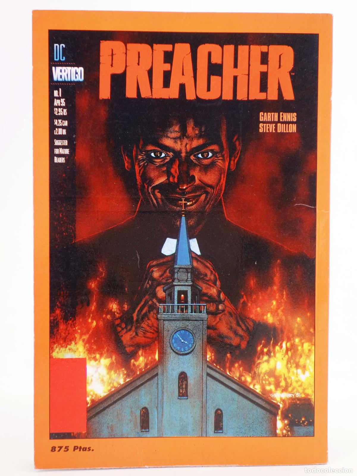 C&oacute;mics: PREDICADOR. LIBRO UNO (Garth Ennis/Steve Dillon) Zinco, 1996 - Foto 2