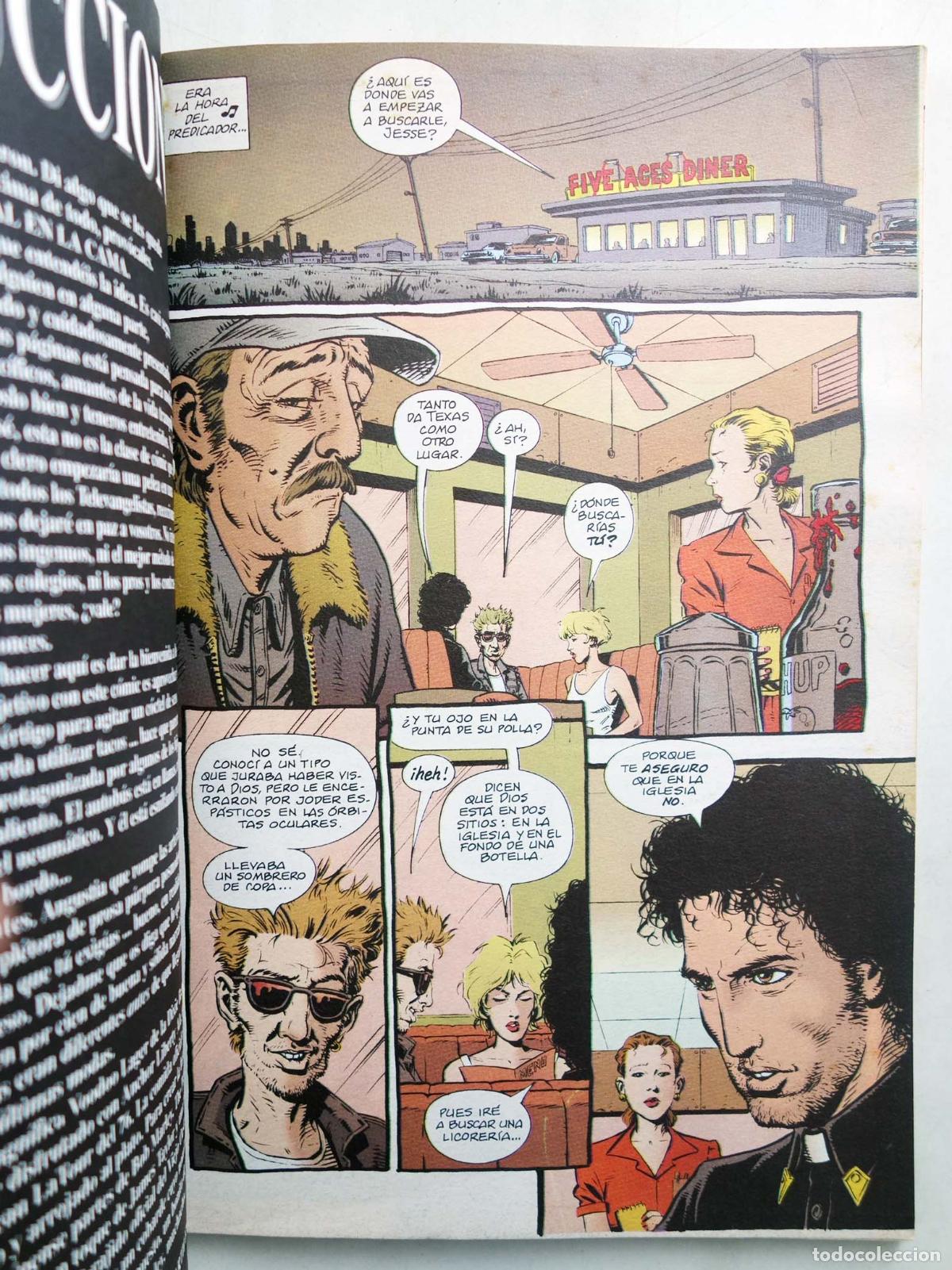 C&oacute;mics: PREDICADOR. LIBRO UNO (Garth Ennis/Steve Dillon) Zinco, 1996 - Foto 4