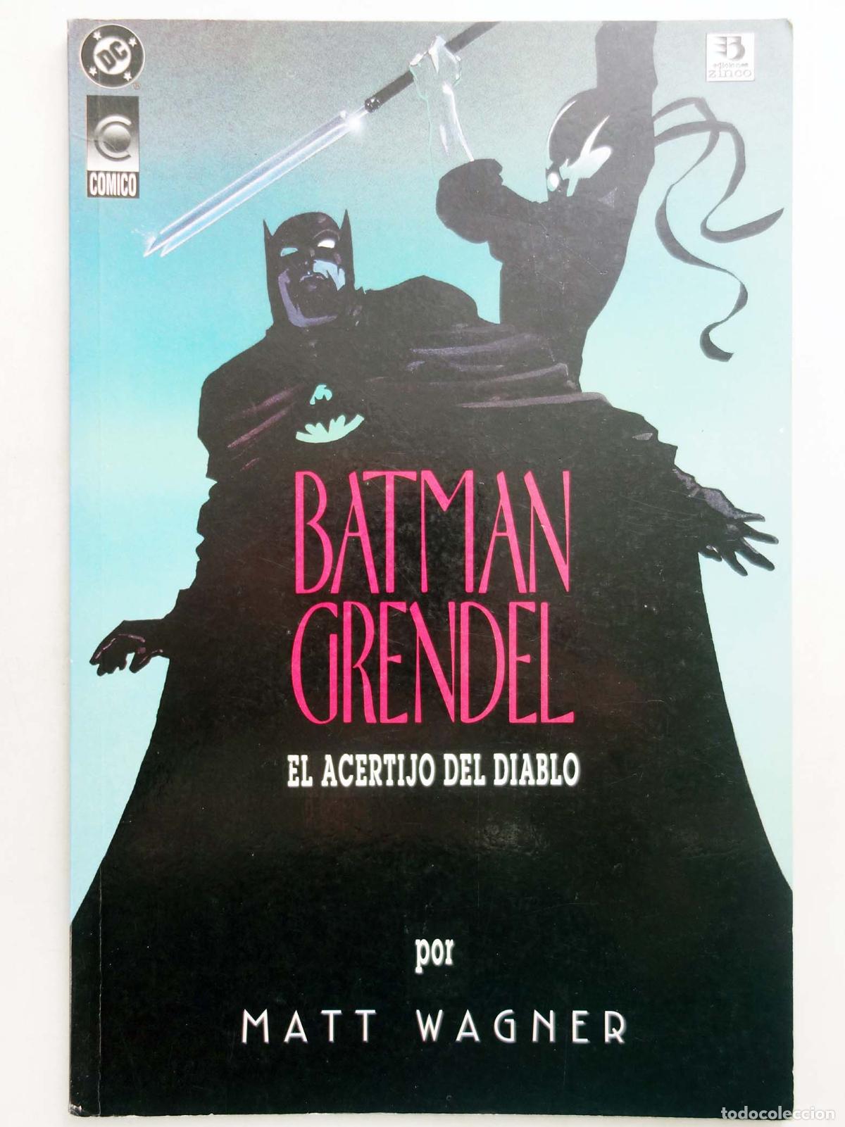 C&oacute;mics: BATMAN GRENDEL 1. EL ACERTIJO DEL DIABLO (Matt Wagner) Zinco, 1993