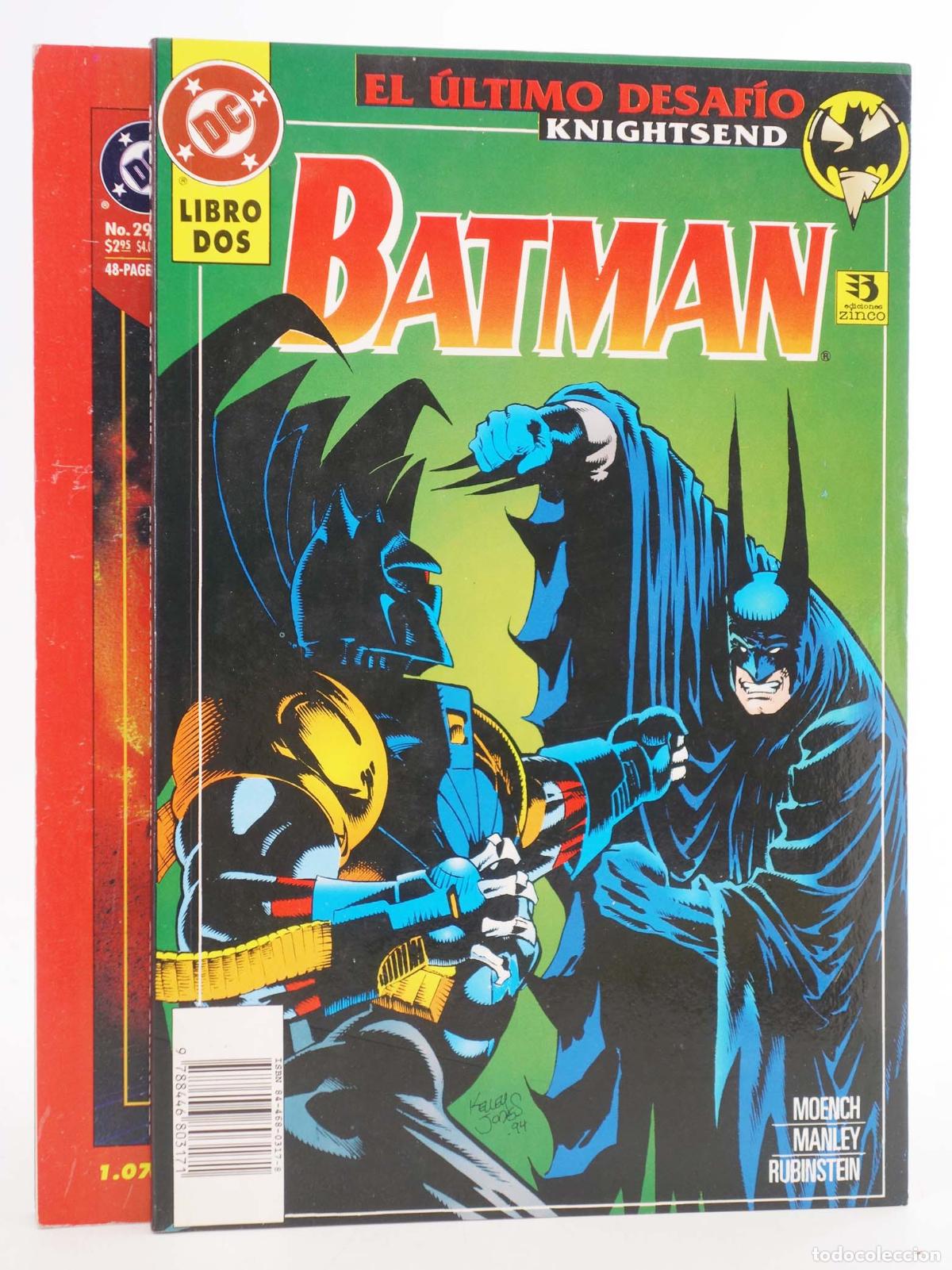 C&oacute;mics: BATMAN EL ULTIMO DESAF&Iacute;O 1 A 2. COMPLETA. Zinco, 1995 - Foto 2