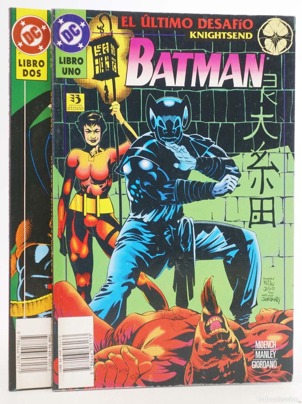 C&oacute;mics: BATMAN EL ULTIMO DESAF&Iacute;O 1 A 2. COMPLETA. Zinco, 1995 - Foto 1