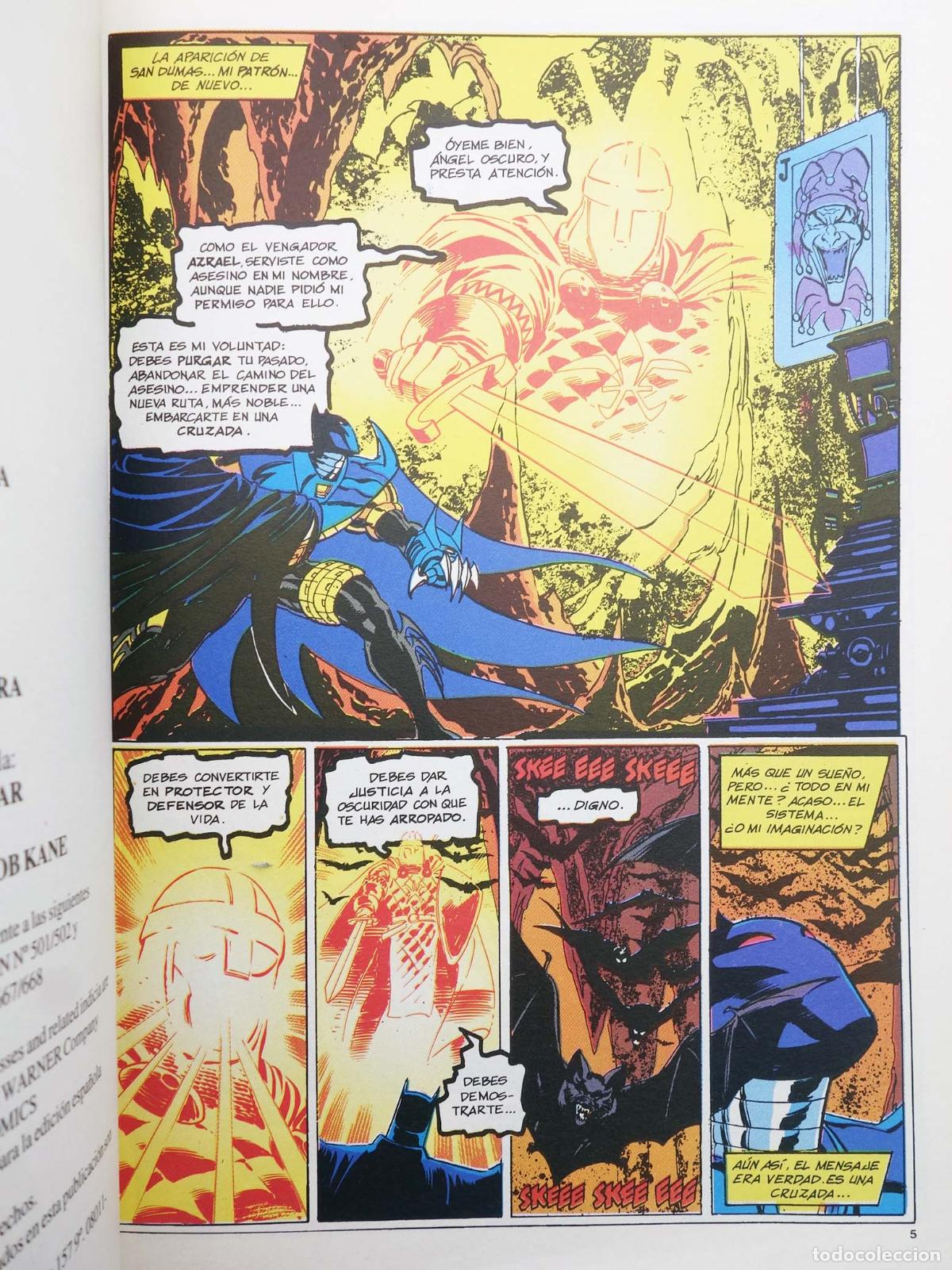 C&oacute;mics: BATMAN LA CRUZADA 1 A 3. COMPLETA. Zinco, 1994 - Foto 6