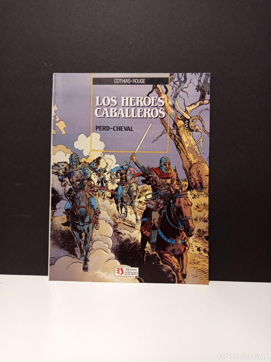 C&oacute;mics: LOS HEROES CABALLEROS - EDICIONES ZINCO COMPLETA EN 2 NUMEROS