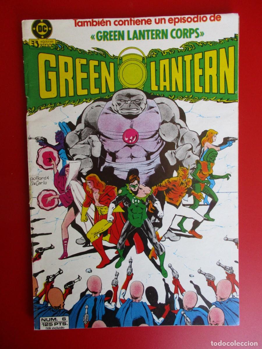 C&oacute;mics: GREEN LANTERN (1986, ZINCO) 6 &middot; VI-1986 &middot; GREEN LANTERN