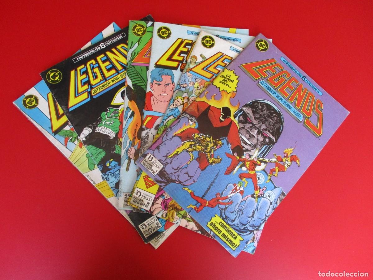C&oacute;mics: LEGENDS (1987, ZINCO) LEGENDS 1987 6 n&uacute;meros - Foto 1