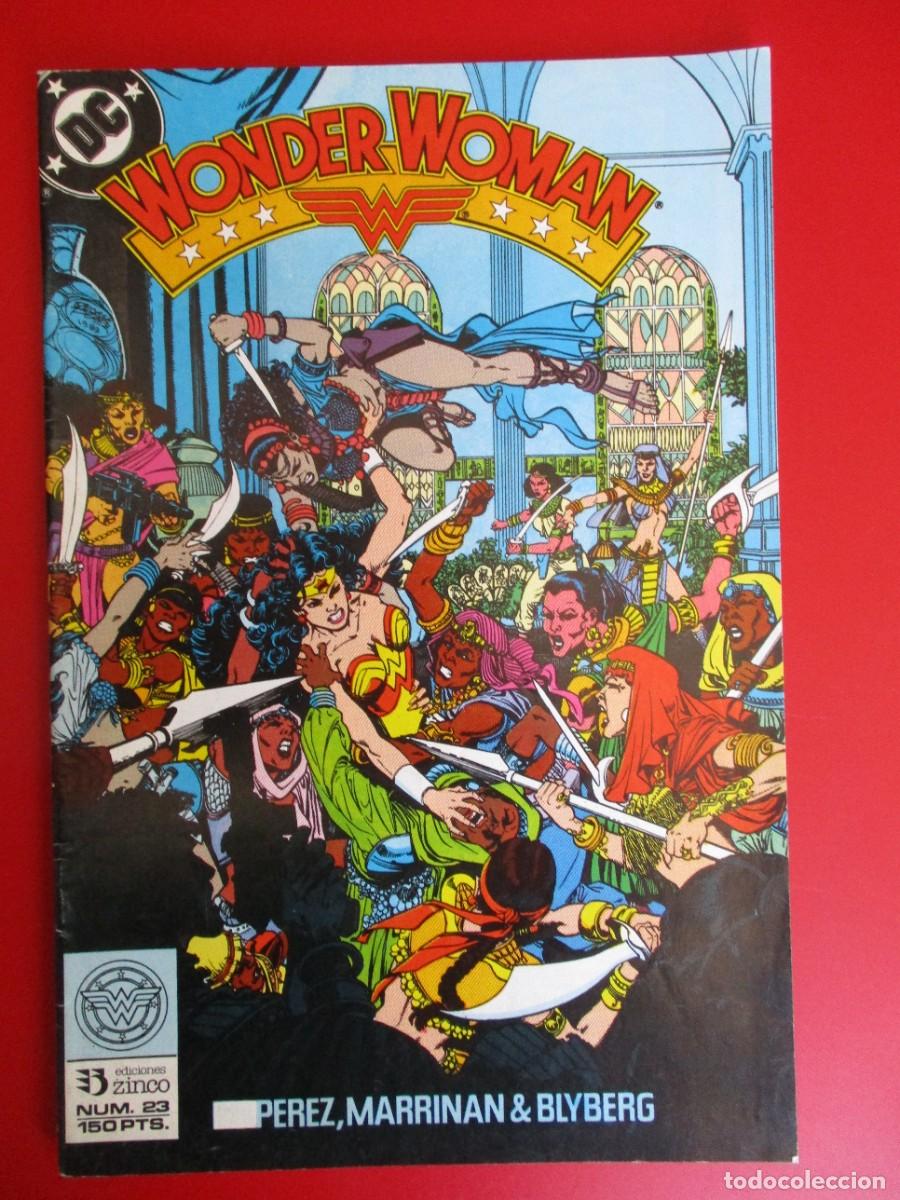 C&oacute;mics: WONDER WOMAN (1988, ZINCO) 23 &middot; XI-1989 &middot; WONDER WOMAN