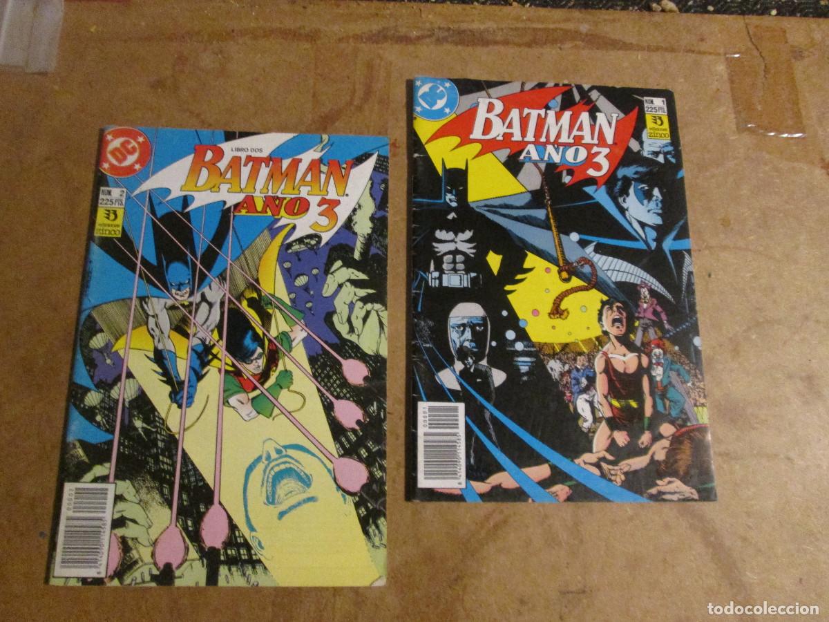 Comics: Batman a&ntilde;o 3, completa 2 n&uacute;meros, Zinco
