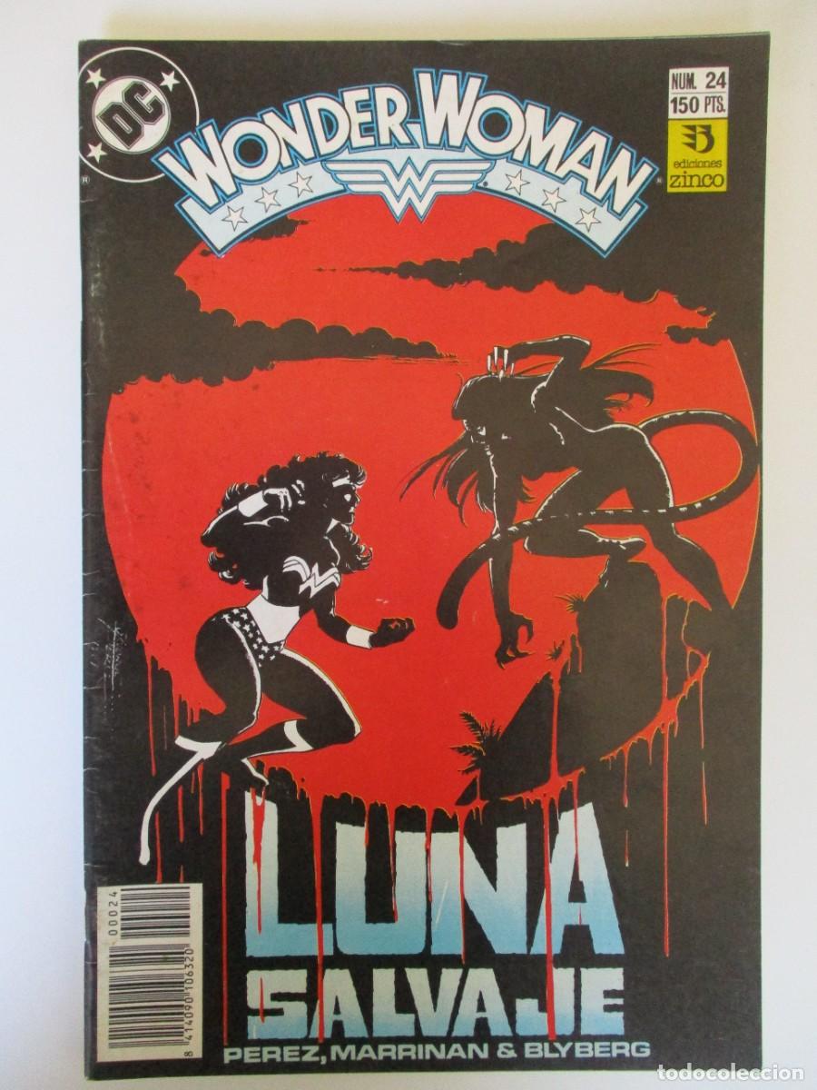 C&oacute;mics: WONDER WOMAN (1988, ZINCO) 24 &middot; XII-1989 &middot; WONDER WOMAN