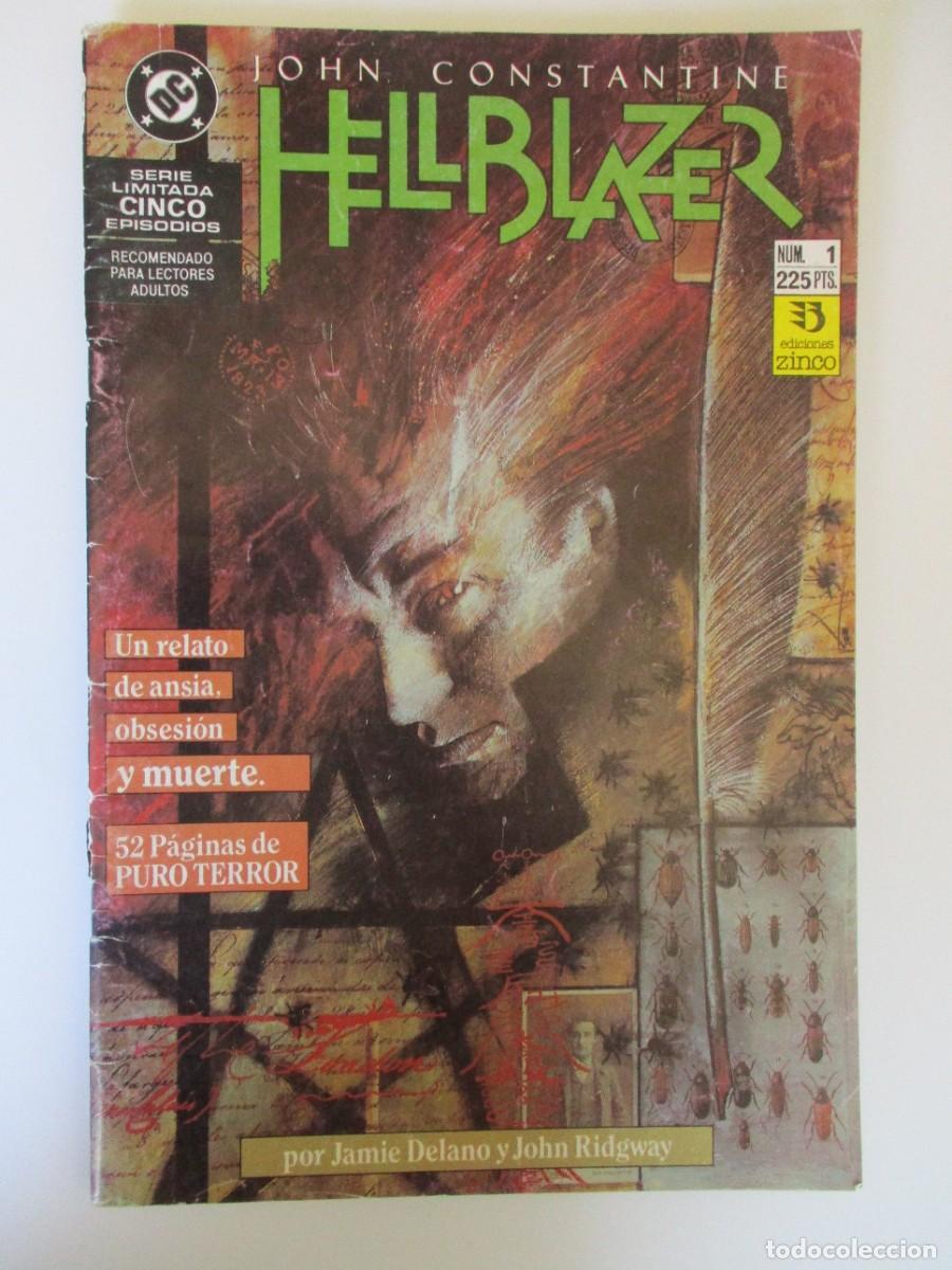 C&oacute;mics: HELLBLAZER (1990, ZINCO) 1 &middot; 1990 &middot; HELLBLAZER - Foto 1
