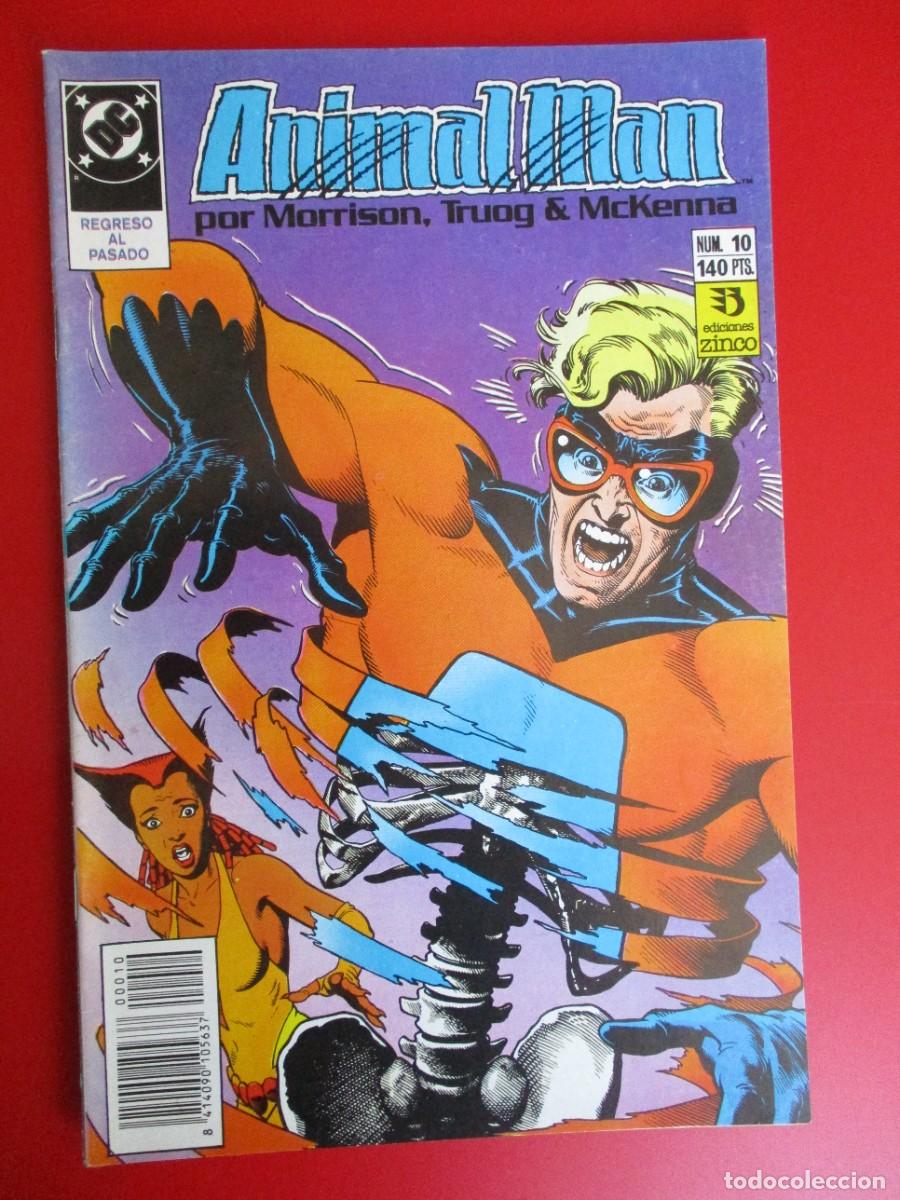 C&oacute;mics: ANIMAL MAN (1989, ZINCO) 10 &middot; XI-1989 &middot; ANIMAL MAN