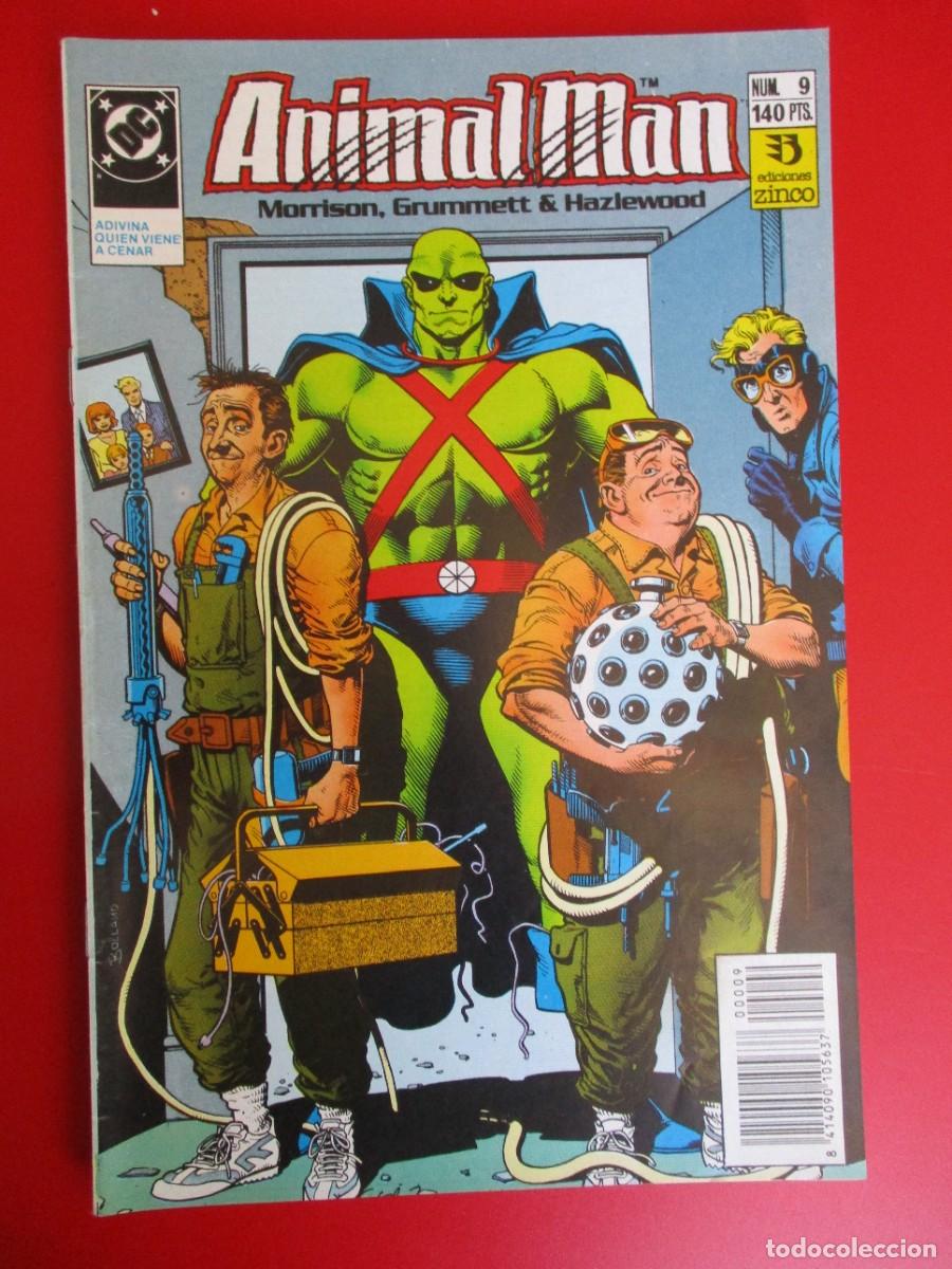 C&oacute;mics: ANIMAL MAN (1989, ZINCO) 9 &middot; X-1989 &middot; ANIMAL MAN