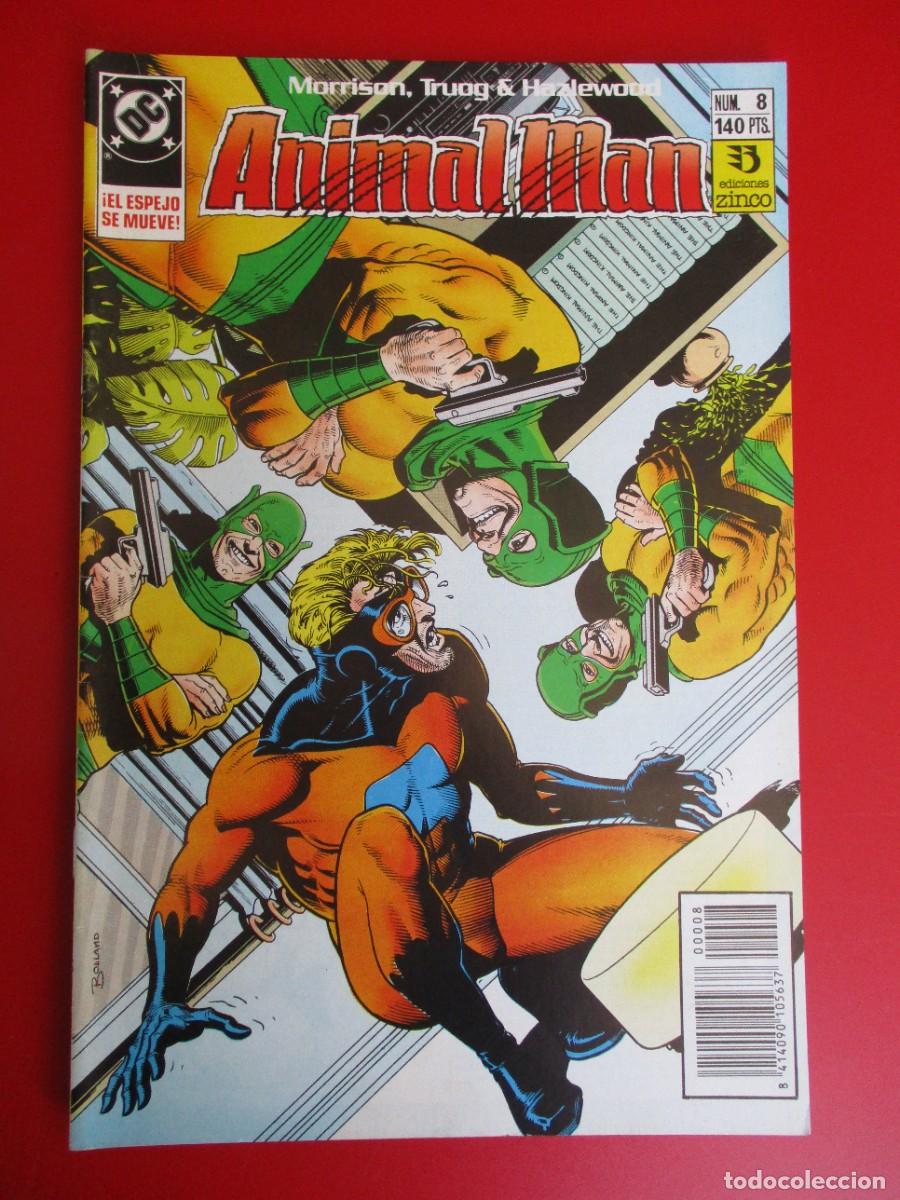 C&oacute;mics: ANIMAL MAN (1989, ZINCO) 8 &middot; IX-1989 &middot; ANIMAL MAN