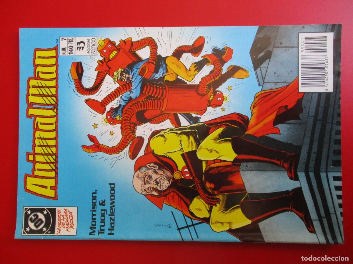 C&oacute;mics: ANIMAL MAN (1989, ZINCO) 7 &middot; VIII-1989 &middot; ANIMAL MAN