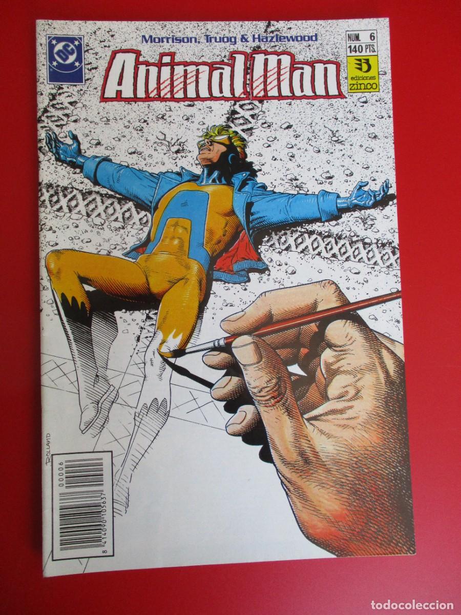 C&oacute;mics: ANIMAL MAN (1989, ZINCO) 6 &middot; VII-1989 &middot; ANIMAL MAN