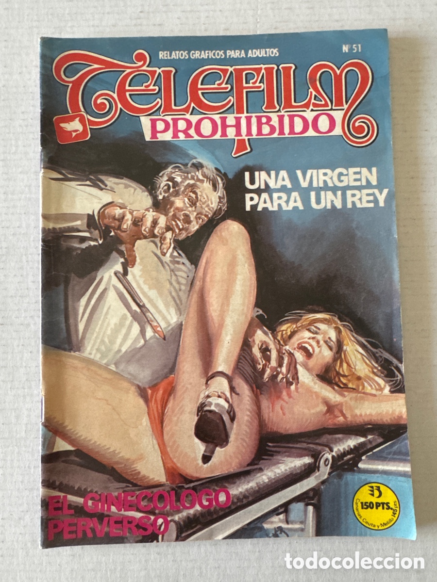 C&oacute;mics: TELEFILM PROHIBIDO #51 ZINCO Para adultos &laquo;EXTRA RARO&raquo;