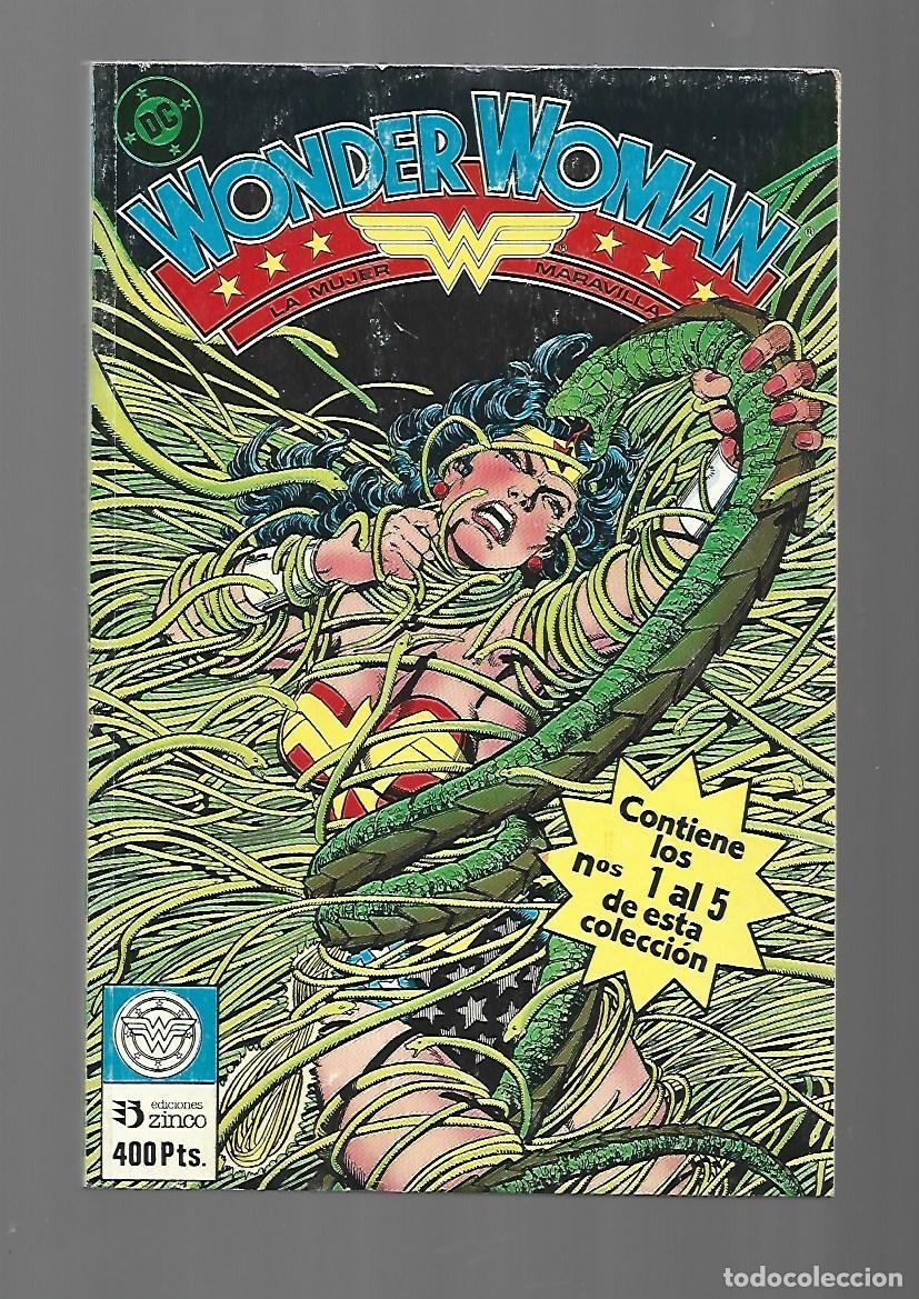 Comics: Wonder Woman, tomo retapado, 1, 1988, Zinco, buen estado
