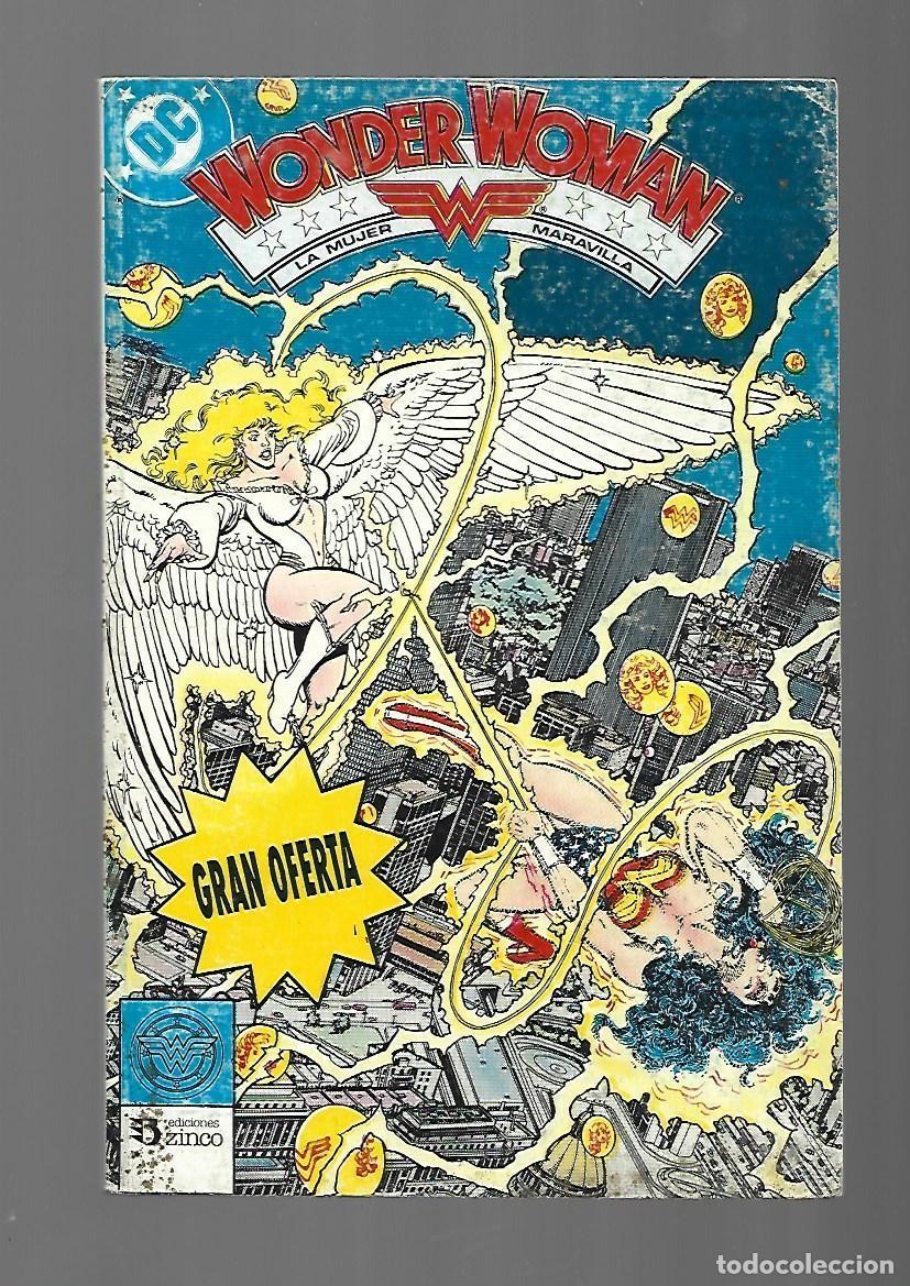 C&oacute;mics: Wonder Woman, tomo retapado, 11 al 14, 1988, Zinco, buen estado