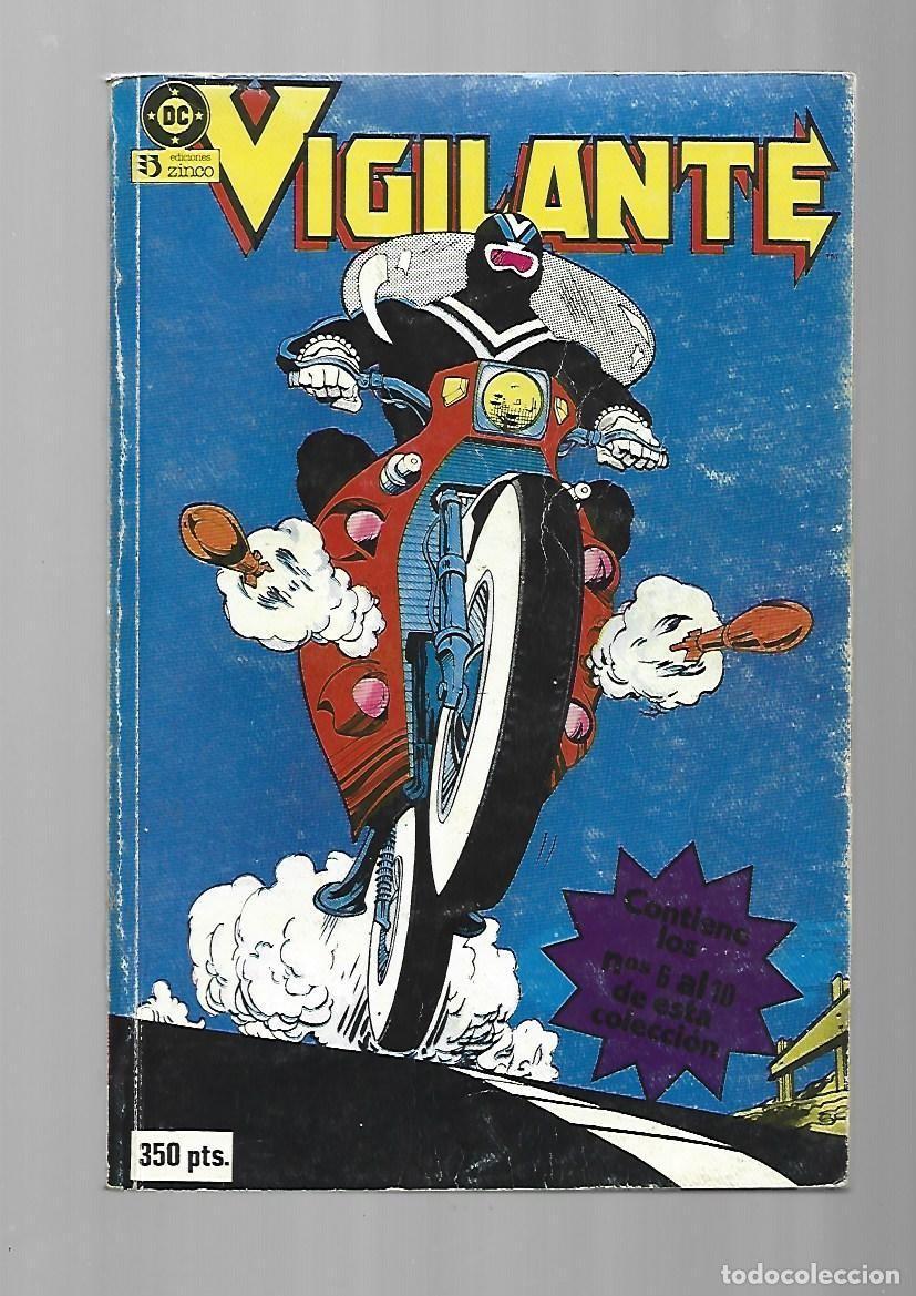 C&oacute;mics: Vigilante, tomo retapado, 2 ( 6 al 10), 1986, Zinco, buen estado