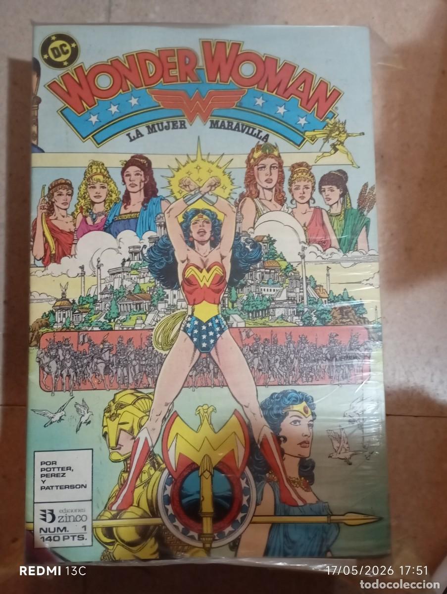C&oacute;mics: coleccion completa de 42 numeros wonder woman de zinco