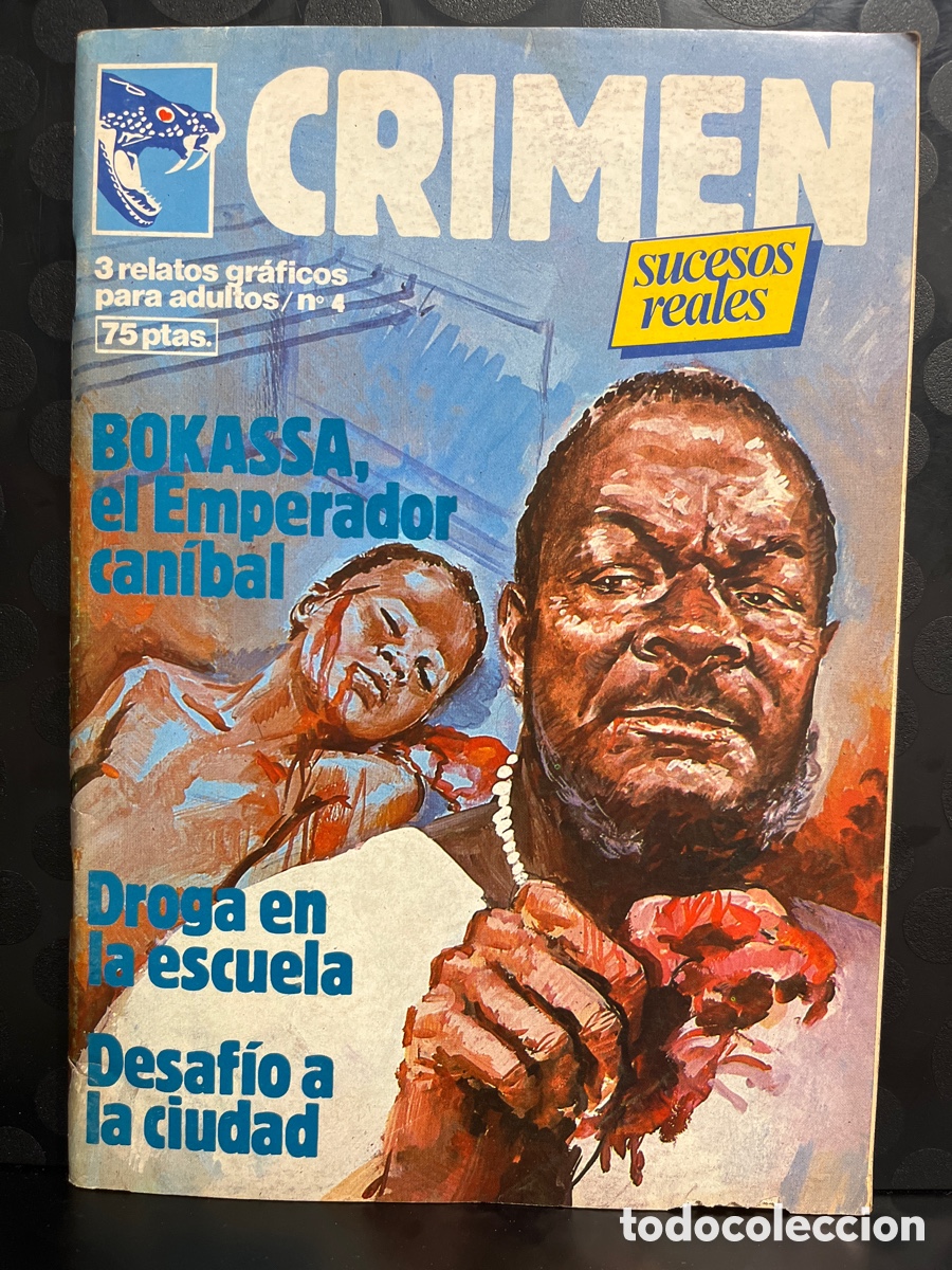 C&oacute;mics: CRIMEN : SUCESOS REALES N.4 RELATOS GR&Aacute;FICOS PARA ADULTOS ( 1981/1989 )