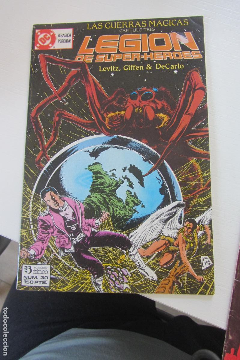 C&oacute;mics: LEGION DE SUPER HEROES N&ordm; 30 EDICIONES ZINCO ARX84