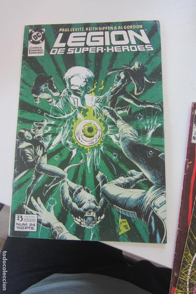 C&oacute;mics: LEGION DE SUPER HEROES N&ordm; 24 EDICIONES ZINCO ARX84