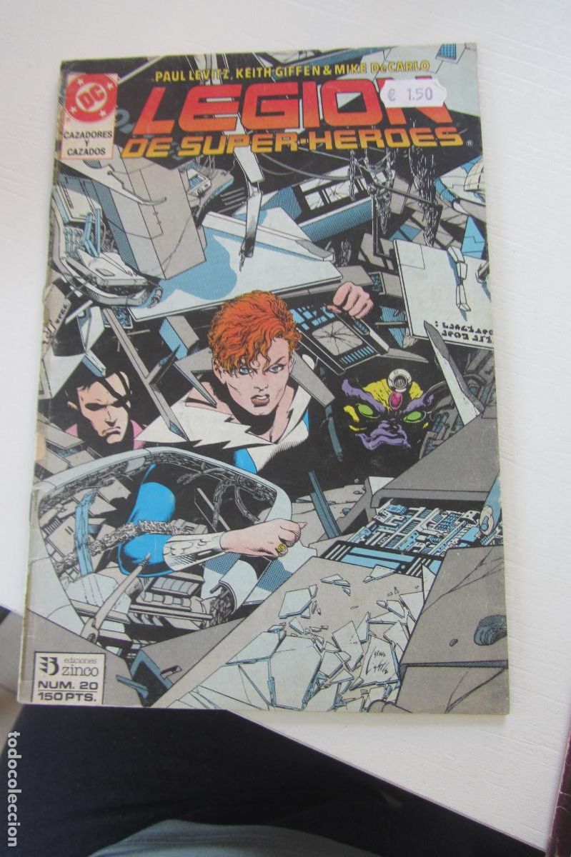 C&oacute;mics: LEGION DE SUPER HEROES N&ordm; 20 EDICIONES ZINCO ARX84 - Foto 1